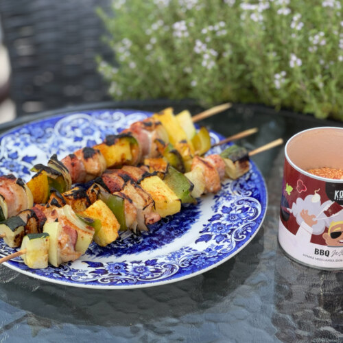 szaszłyki z bbq
