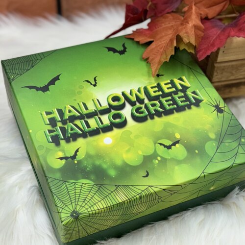 BOX HALLOWEEN HALLO GREEN 