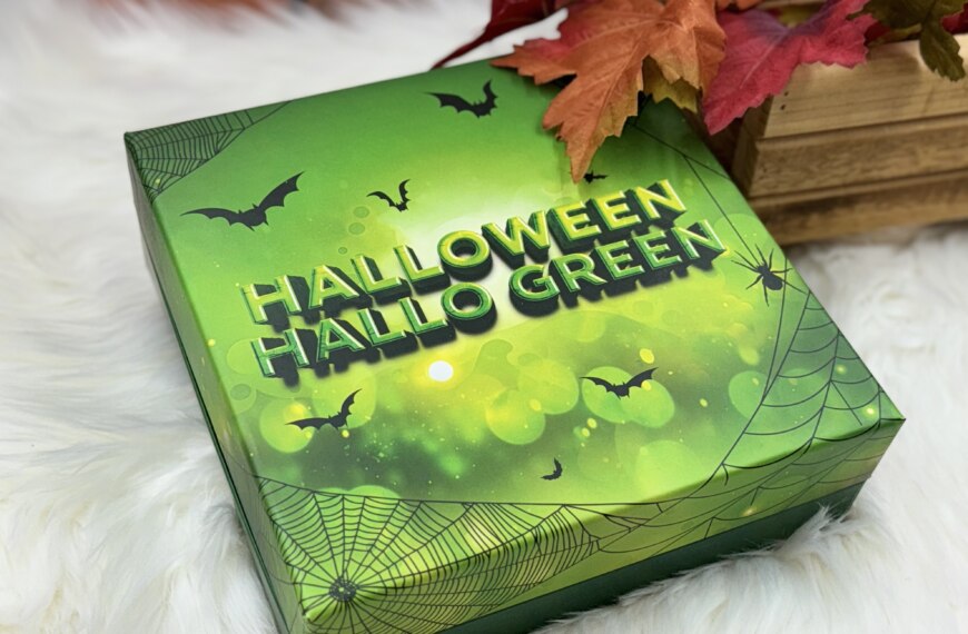 BOX HALLOWEEN HALLO GREEN 