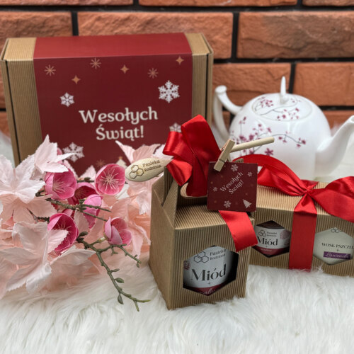 Idealny pomysł na prezent gwiazdkowy? Miody naturalne z Pasieki Rodzinnej!