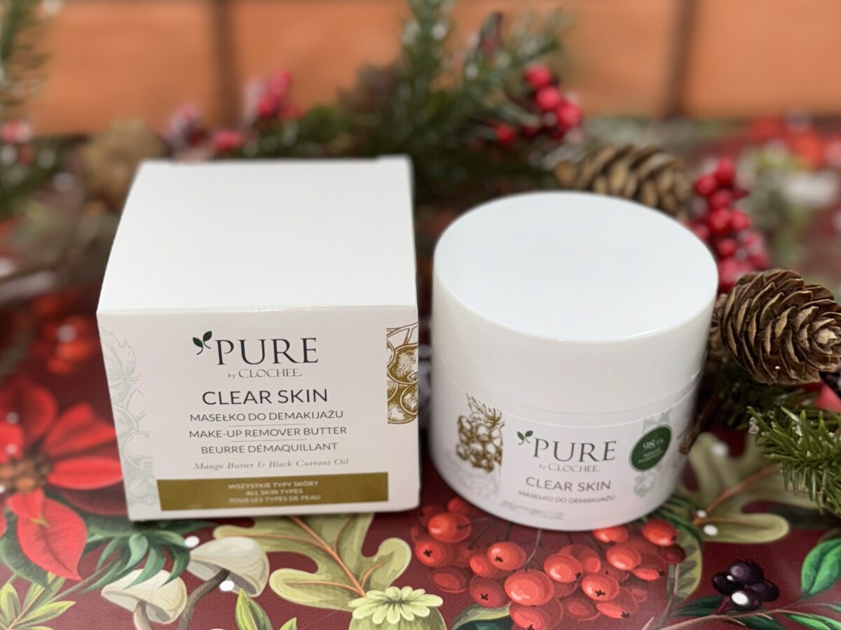 masełku do demakijażu Pure by Clochee Clear skin