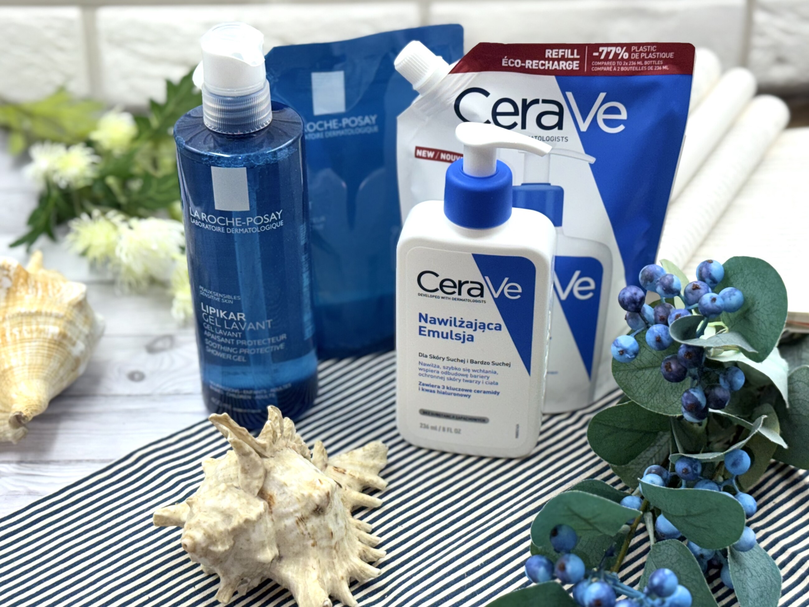 La Roche-Posay i CeraVe